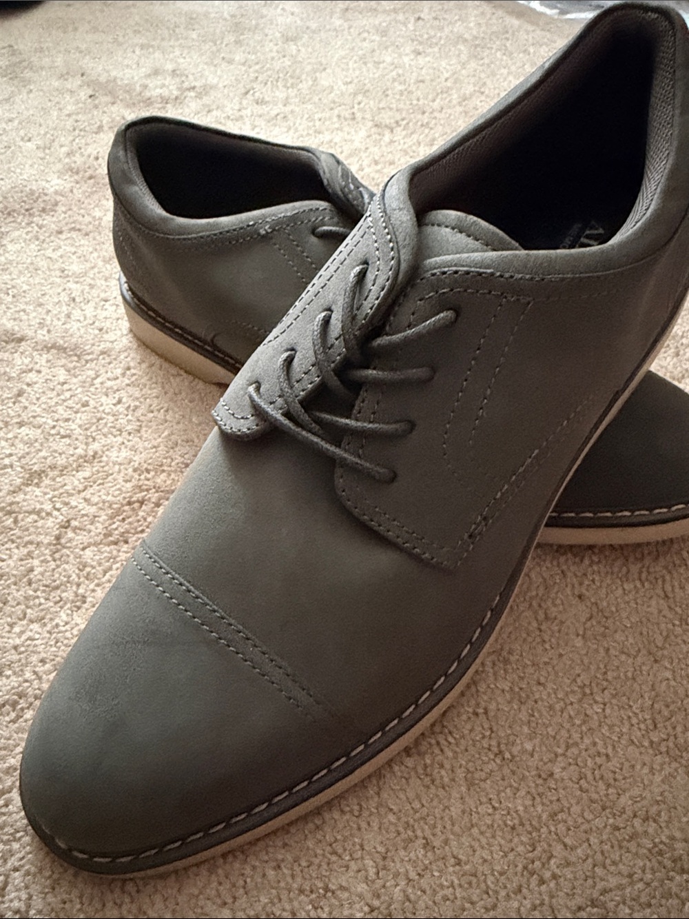 NWOT Men's Alfani Memory Foam Shoes Size 12